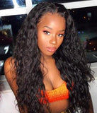 Wig Wine Red Corn Whisker Wig Black Small Curls