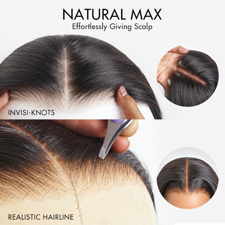 Luvme Hair PartingMax Glueless Wig 180% Density Loose Body Wave 7x6 Closure HD Lace Pre Cut & Plucked & Bleached Ready to Go