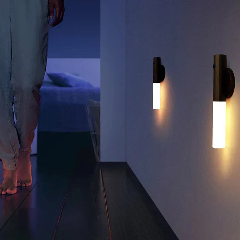 USB Rechargeable LED Motion Sensor Wall Light