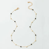 New Simple Three-dimensional Square Necklace Bracelet For Women