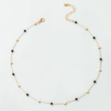 New Simple Three-dimensional Square Necklace Bracelet For Women