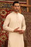 Fawn Wash & Wear Shalwar Kameez
