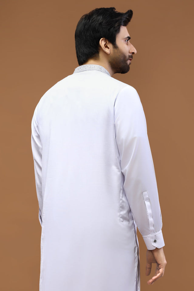 White Shalwar Kameez