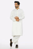 Off White Rayon Blend Shalwar Kameez