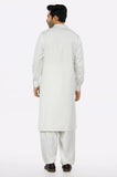 Off White Rayon Blend Shalwar Kameez