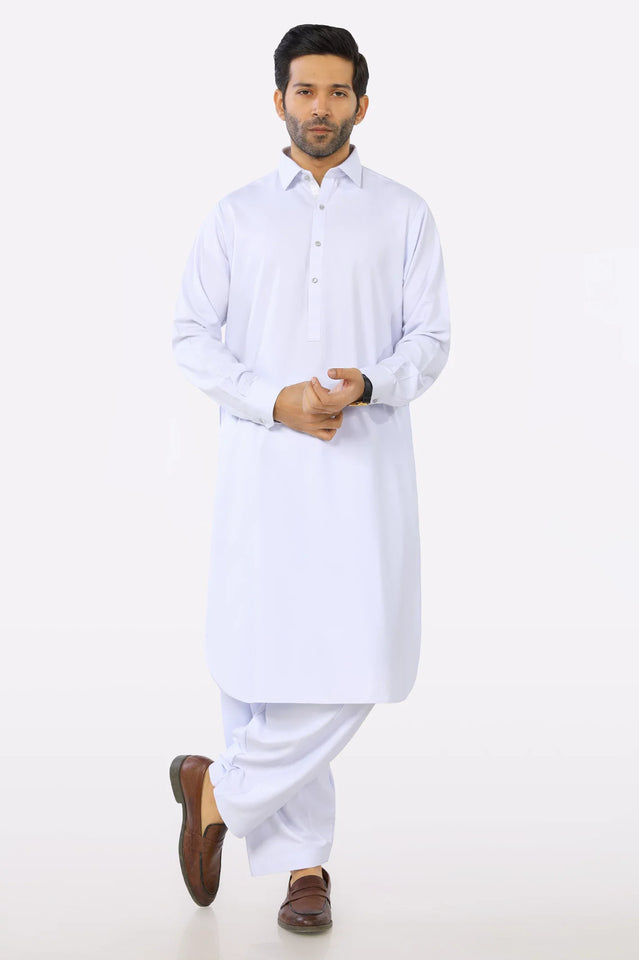 White Shalwar Kameez