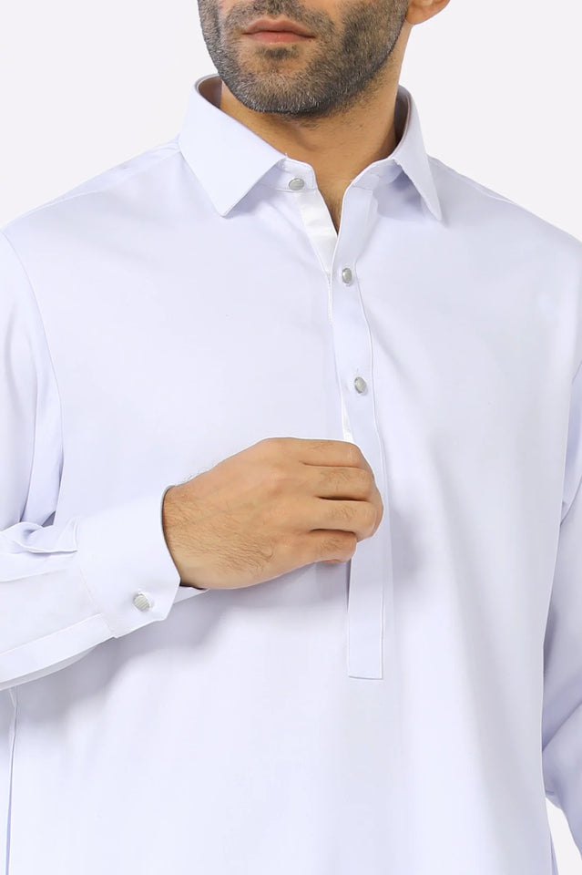 White Shalwar Kameez