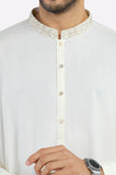 Cream Wash & Wear Shalwar Kameez