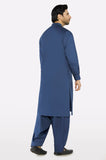 Royal Blue Cotton Shalwar Kameez