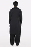 Black Cotton Shalwar Kameez