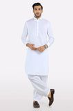 Off White Cotton Shalwar Kameez
