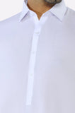 White Wash & Wear Shalwar Kameez