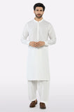 Off White Wash & Wear Shalwar Kameez