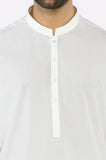 Off White Wash & Wear Shalwar Kameez