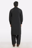 Dark Brown Wash & Wear Shalwar Kameez