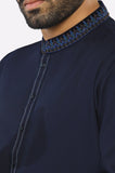 Navy Blue Wash & Wear Shalwar Kameez