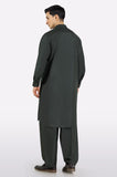 Dark Green Wash & Wear Shalwar Kameez