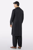 Black Wash & Wear Shalwar Kameez