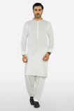 Off White Wash & Wear Shalwar Kameez