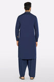Royal Blue Wash & Wear Shalwar Kameez