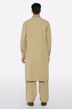 Beige Wash & Wear Shalwar Kameez