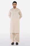 Peach Cotton Shalwar Kameez