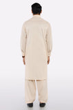Peach Cotton Shalwar Kameez