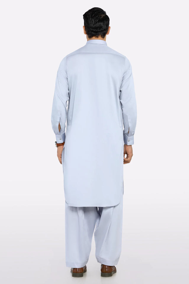 Dark Grey Cotton Shalwar Kameez