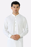 Off White Wash & Wear Shalwar Kameez