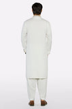 Cream Wash & Wear Shalwar Kameez