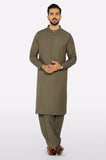 Dark Green Wash & Wear Shalwar Kameez
