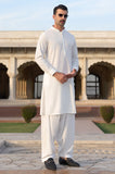 White Wash & Wear Shalwar Kameez