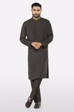 Dark Brown Wash & Wear Kurta Pajama