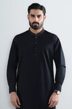 Black Cotton Shalwar Kameez