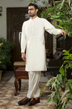 Cream Wash & Wear Shalwar Kameez