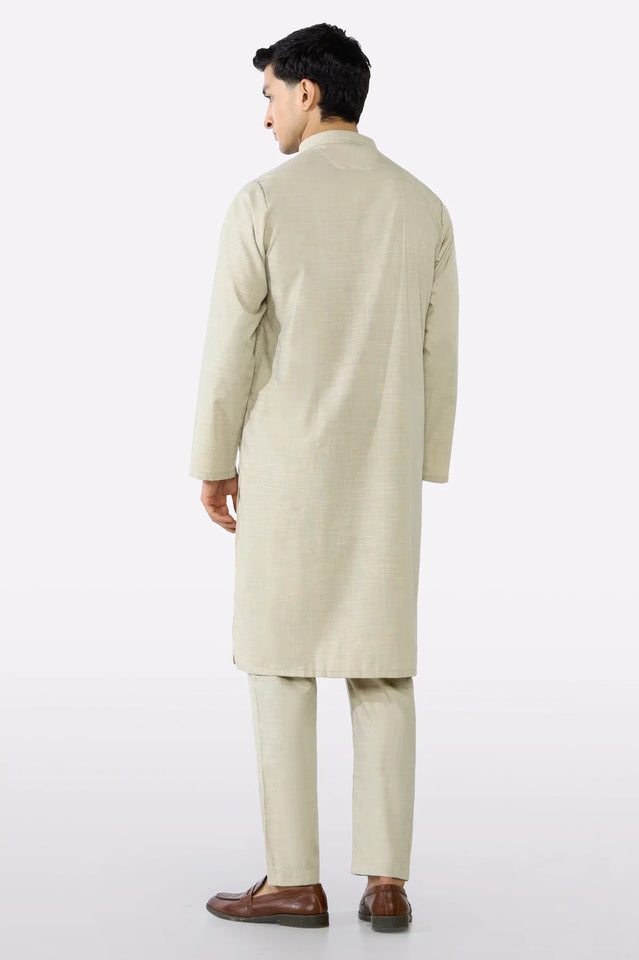 Fawn Wash & Wear Kurta Pajama