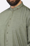 Light Green Wash & Wear Kurta Pajama
