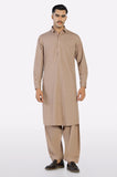 Light Brown Wash & Wear Shalwar Kameez