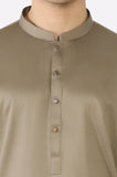 Light Brown Cotton Shalwar Kameez
