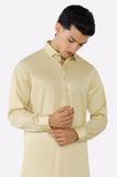 Fawn Cotton Shalwar Kameez