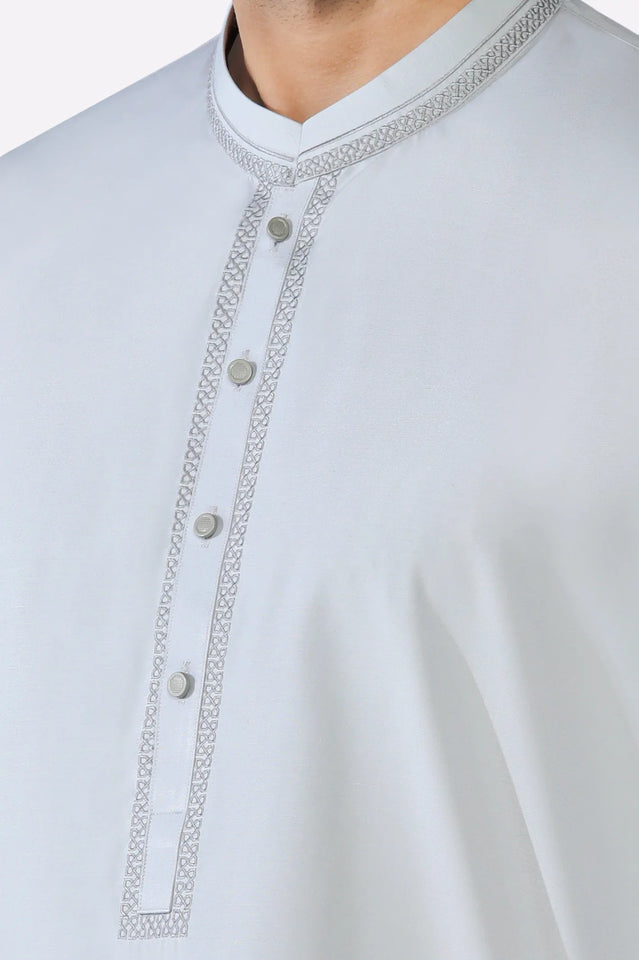 Light Grey Boski Shalwar Kameez