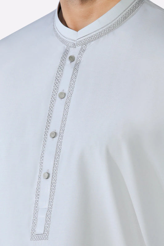 Light Grey Boski Shalwar Kameez