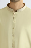 Light Fawn Wash & Wear Shalwar Kameez