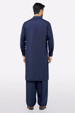Dark Blue Wash & Wear Shalwar Kameez