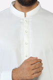 Off White Wash & Wear Shalwar Kameez