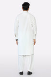 Off White Wash & Wear Shalwar Kameez