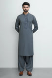 Grey Wash & Wear Shalwar Kameez
