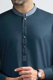 Dark Green Wash & Wear Shalwar Kameez