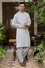 Light Grey Wash & Wear Shalwar Kameez