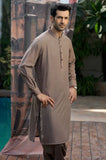 Brown Wash & Wear Shalwar Kameez